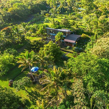 Jungle Haven Ocean Front Eco Villa On Fruit Farm Pahoa 外观 照片
