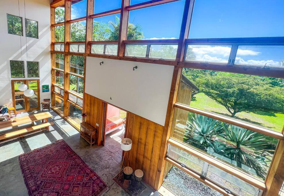 Jungle Haven Ocean Front Eco Villa On Fruit Farm Pahoa 外观 照片
